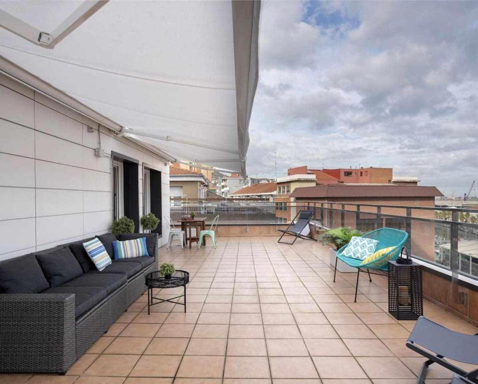 Atico Lujo Costa Vasca Bilbaoterraza Mar Jacuzi Apartment Santurtzi Exterior photo